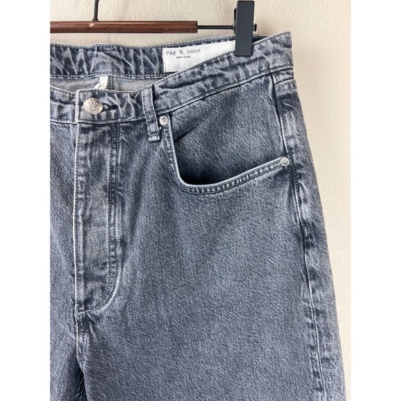 Rag & Bone Jeans Womens 32 Slim Tapered Leg‎ High Rise Dark Wash Denim Size - Picture 6 of 15